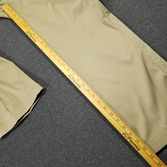 Nike Dri-FIT Flat Front Golf Pants Mens 36x30 Tan 472532-235 Performance - Picture 12 of 16